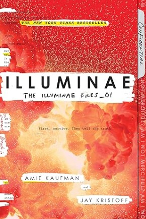Book cover for Illuminae by Amie Kaufman and Jay Kristoff